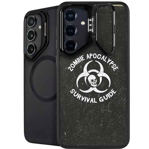 Zombie Apocalypse Survival Guide Galaxy S24 FE Kickstand Case